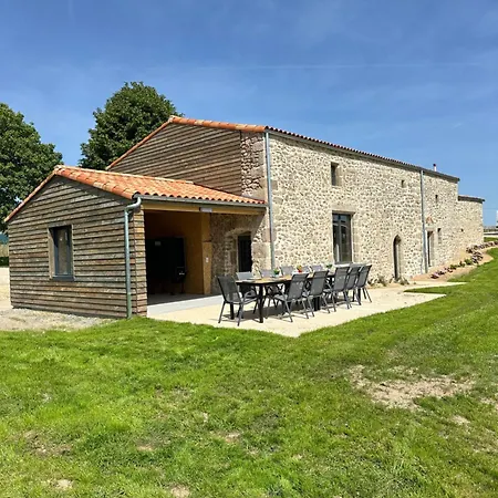 Les Belles Pierres, Longere De Charme Et Authentique Vue Campagne, 3 Min Puy Dufou * Saint-Malo-du-Bois